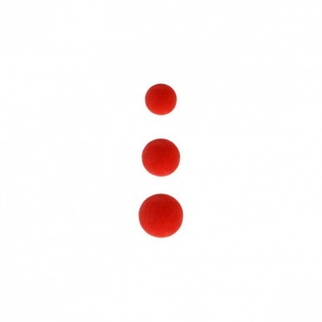 BOUTON FOURRURE UNIE