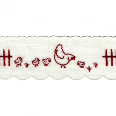 BRODERIE POULE & POUSSINS