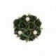 METAL BUNCH OF FLOWERS BUTTON