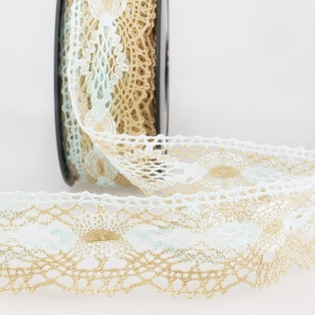 TWO-TONE LACE (PLAIN4354)