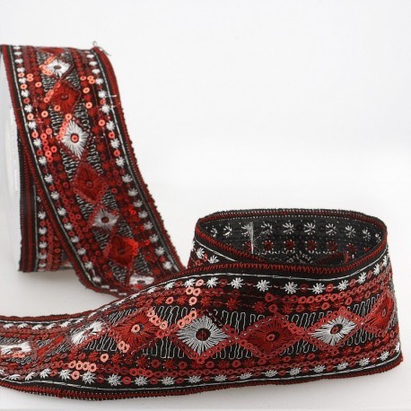 GALON PAILLETTES LOSANGE