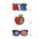 S NYC POMME LUNETTES