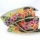 BESTICKTE BORTE BLUMEN