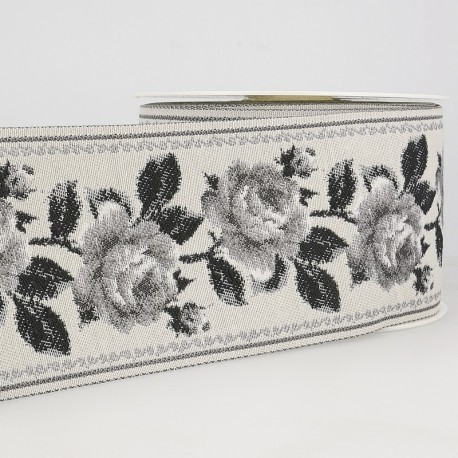 PASSAMANERIA JACQUARD ROSE