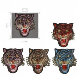 XL SEQUINS TIGER PATCH