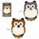 XL WOOL OWL PATCH