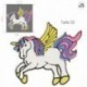 XL ECUSSON PATCH LICORNE SEQUINS