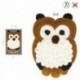 XL WOOL OWL PATCH