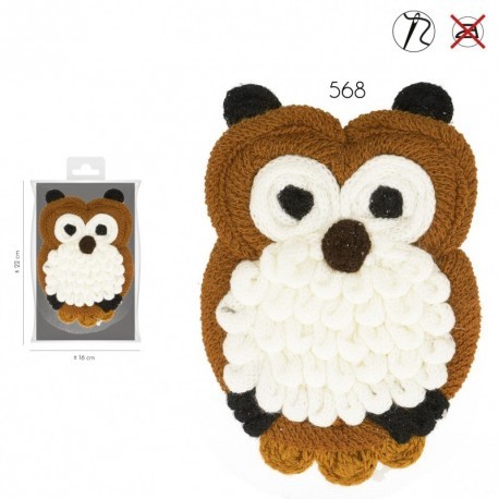 XL WOOL OWL PATCH