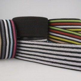 STRIPED ELASTIC WAISTBAND
