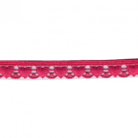 GUIPURE COEURS 13MM