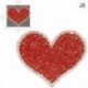 XL HEART STRASS PATCH