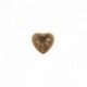 BOUTON COEUR METAL FORGE