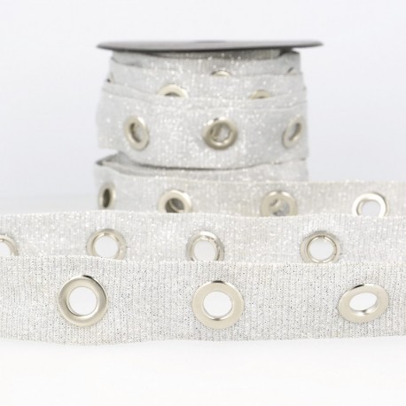 GLITTER EYELET BAND