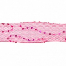 SEQUINS RIB./WIRED TULLE