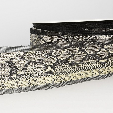 REPTILE SEQUINS TRIM