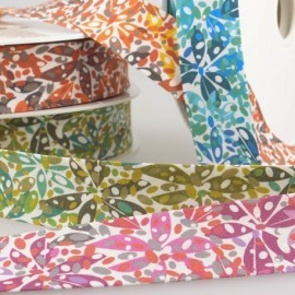 LEAVES PATTERN BIAS BINDING