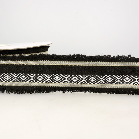 GALON JACQUARD BICOLORE