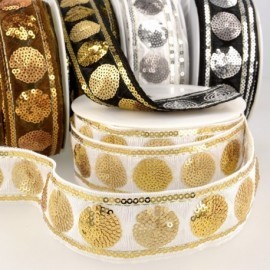 CIRCLES SEQUINS TRIM