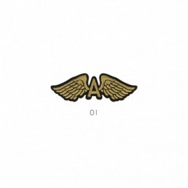 S MOTIF A WITH WINGS