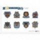 M MOTIF JEAN ANIMALS