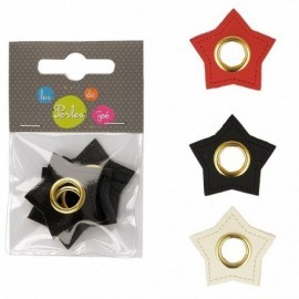OEILLETS SIMILI ETOILE