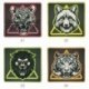 L PATCH BIG ANIMALS