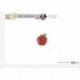M PATCH APPLE WITH PEARLS