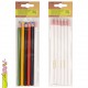 CRAYONS CRAIE TAILLE*6
