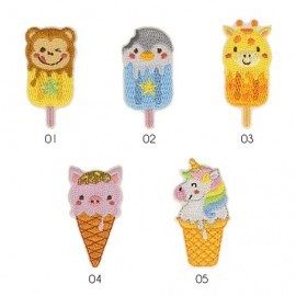 S PATCH ICECREAM ANIMALS