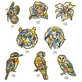M PATCH NATURAL COLORS