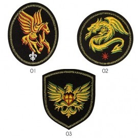 M PATCH ANIMAL EMBLEM