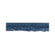 SCALLOPED ELASTIC FRINGES