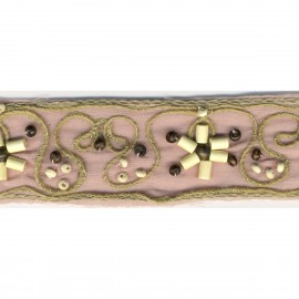 GALON BRODE & PERLES PVC