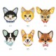 M PATCH COLORFUL ANIMALS