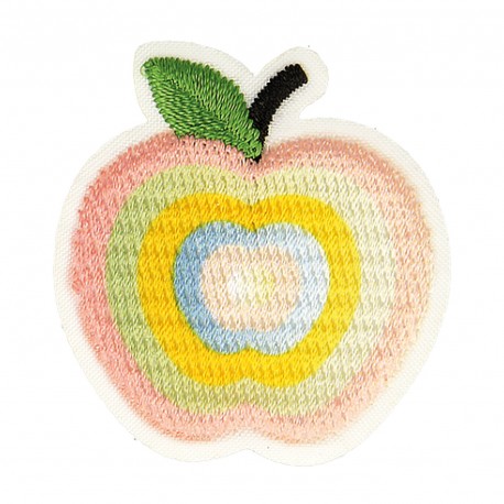 S APPLIKATION ANGEBISSENER APFEL,