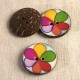 DECORATED COCO BUTTON