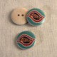DECORATED WOODEN BUTTON