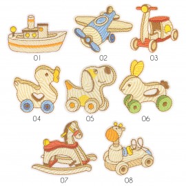 S PATCH "WOODEN TOYS"