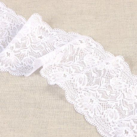 DENTELLE ÉLASTIQUE FLEURS