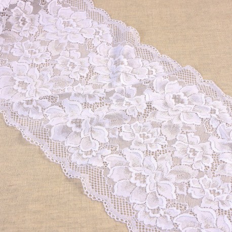 DENTELLE ÉLASTIQUE FLEURS