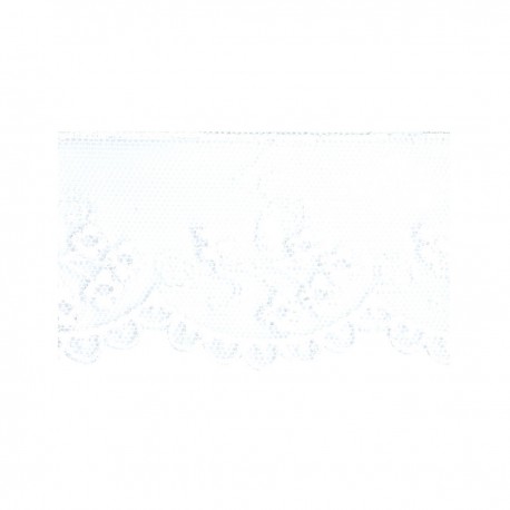 EMBROIDERED LACE/TULLE5CM