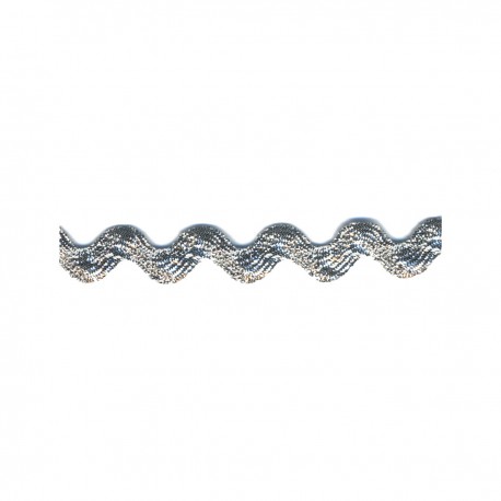 METAL RICKRACK 10MM