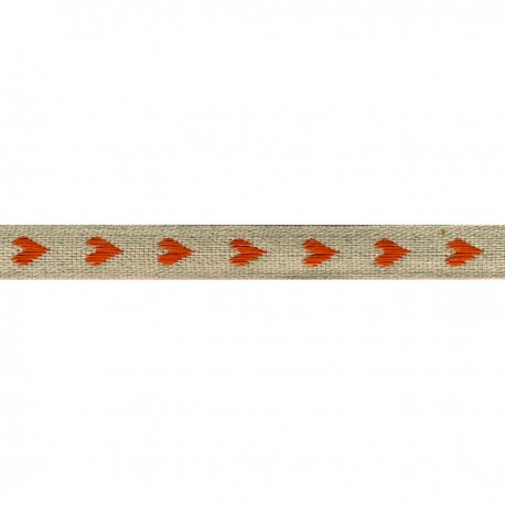 GALLONE LINO CUORI
