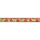 GALON FLEUR IMPRIME 10MM