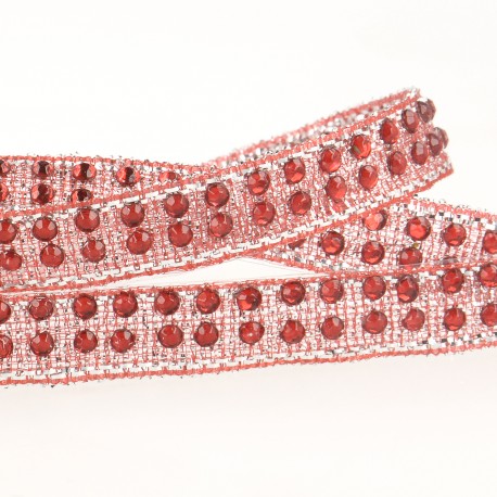 IRON-ON RHINESTONE BRAID