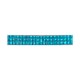 3-ROW IRON-ON RHINESTONES