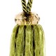 ORGANDY RIBBON AND DIAMOND CURTAIN TIEBACK