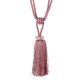 ORGANDY RIBBON AND DIAMOND CURTAIN TIEBACK