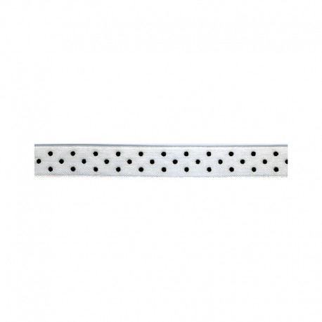 RUBAN VOILE "POIS" 12MM